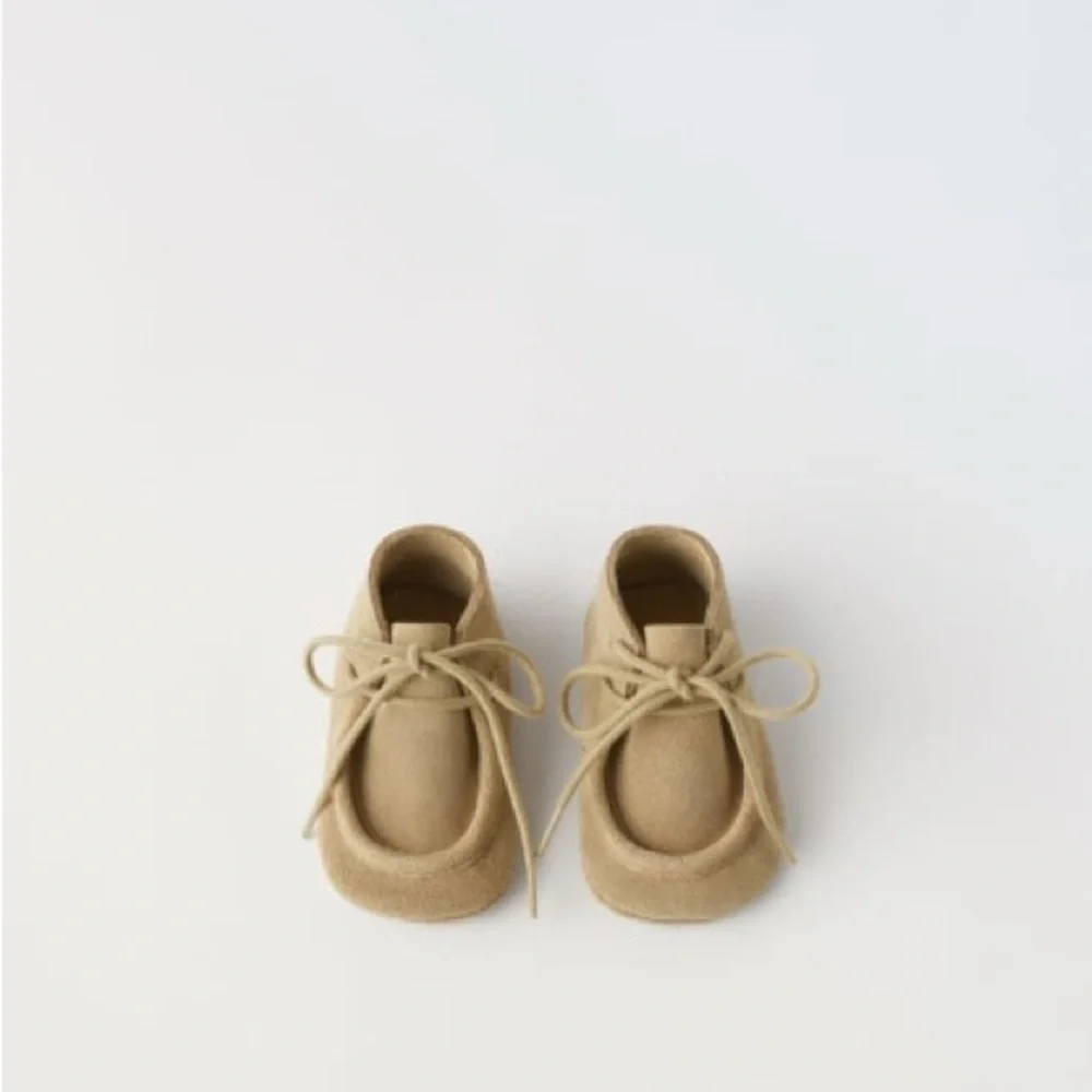 ZARA Baby Leather Moccasins Shoes